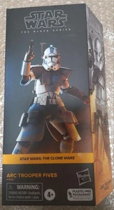 Hasbro Star Wars Black Series Fives ARC Trooper Clone Wars Figure Used - Picture 1 of 3