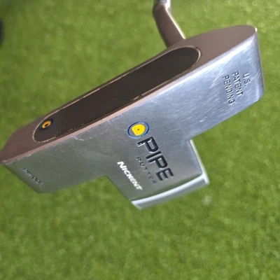 Nickent Pipe Mallet putter  PP/004 Golf Club W/Cover  32" 33" very good  - Image 1 of 4