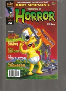 BART SIMPSONS TREEHOUSE OF HORROR 8 - EE. UU. BONGO COMICS - Imagen 1 de 1
