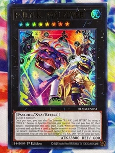 Battles of Legend: Monster Mayhem Yugioh #BLMM-EN051 P.U.N.K. JAM FEVER - Picture 1 of 2