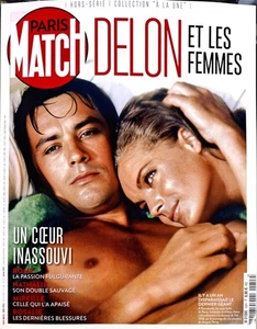 DELON PARIS MATCH MAGAZINE HORS SÉRIE COLLECTION "À LA UNE" 53H NEUF - Photo 1/3