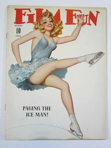 Film Fun Magazine, Vol. 72 #633, Jan. 1942 GD Bolles Paging the Ice Man Cover! - Picture 1 of 6