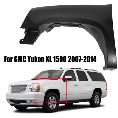 Replacement FRONT FENDER Left Side For 2007-2014 GMC Yukon XL 1500 Primed Foto 1 de 4