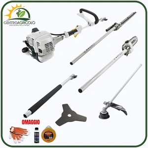 DECESPUGLIATORE ALPINA MULTIFUNZIONE AMT26 5IN1 25.4CC MOTORE 2 TEMPI CON OMAGGI - Foto 1 di 1