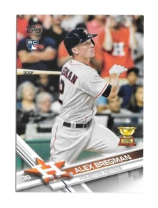 Topps Series 1 2017 Alex Bregman base de radiocontrol novato - Houston Astros - #341 - Imagen 1 de 1