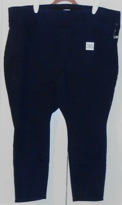 MUJER VIEJO AZUL MARINO LAVADO OSCURO SUPER AJUSTADO TIRO MEDIO WOW JEGGINGS - TALLA 28 CORTO Foto 1 de 2