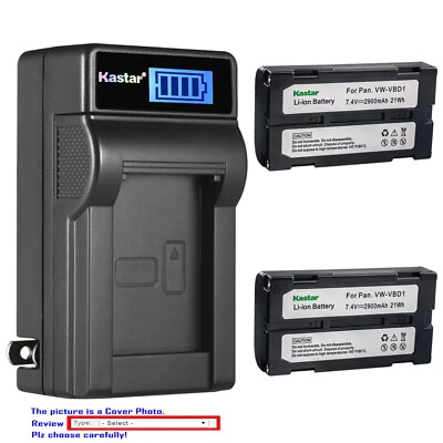 Cargador de pared LCD de batería Kastar para RCA PRO 898LC PRO 898LH PRO 998LH BDC-70 Foto 1 de 4