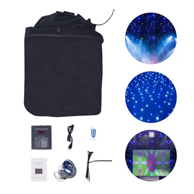 LED Stern Bühne Hintergrund Sternenvorhang DMX512 Hintergrund Sternenhimmel & Controller - Bild 1 von 4
