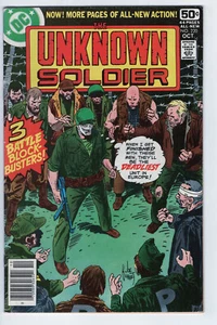 UNKNOWN SOLDIER #220 - 3.5 - OW-W - Kubert - Imagen 1 de 2