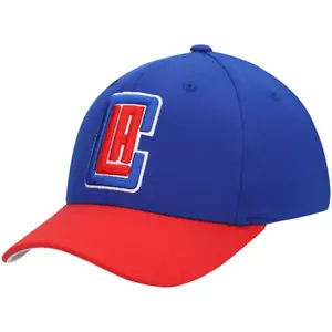 Mitchell & Ness Los Angeles Clippers Two-Tone Royal Blue/Red Men's Snapback Hat - Picture 1 of 4
