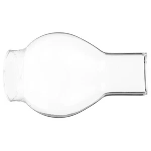 Glass Candle Chimney Clear Candle Holder Cover Open Both Ended Candle Shade - Picture 1 of 12