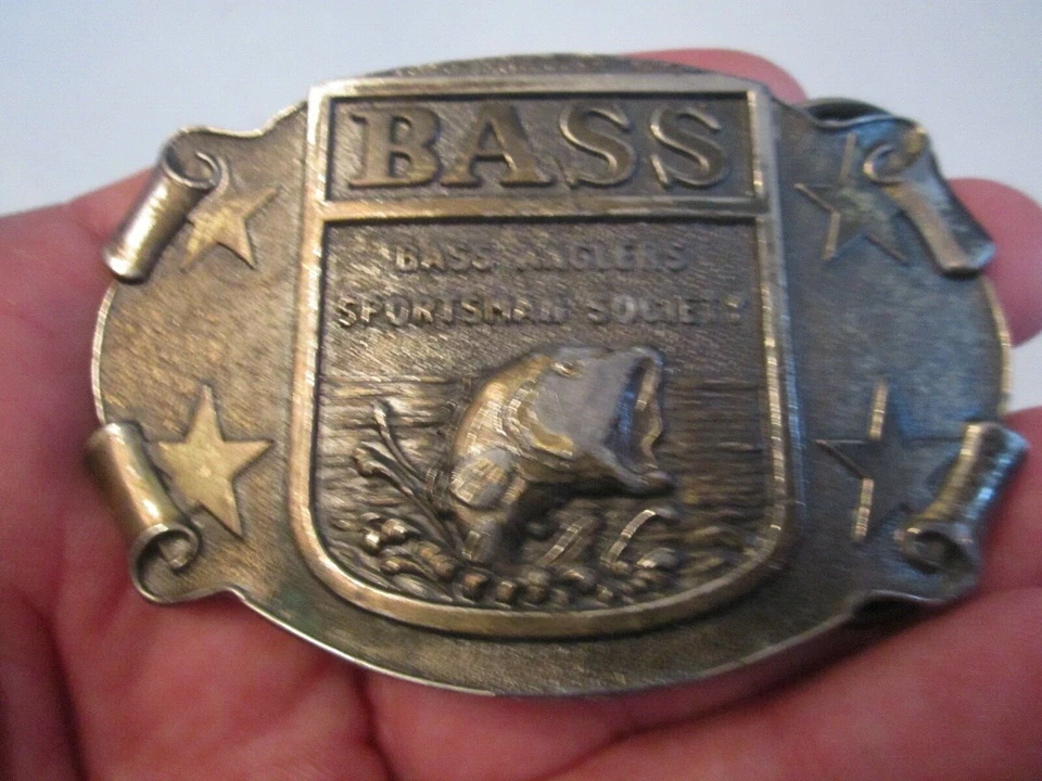 DE COLECCIÓN BASS PESGLER'S SPORTSMAN SOCIETY HEBILLA DE CINTURÓN - GW-14 Foto 1 de 3