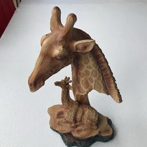 Giraffe & Mutter Keramik 9" hoch, 6" lang - Bild 1 von 8