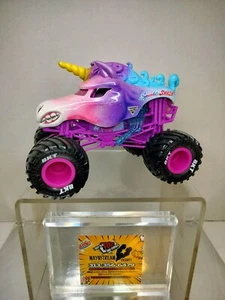 Monster Jam Sparkle Smash Unicorn 1:24 Monster Truck / AS-IS  - Picture 1 of 5