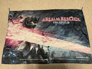 "Póster banner de tela Final Fantasy XIV A Realm Reborn 40"" X 27""" - Imagen 1 de 1