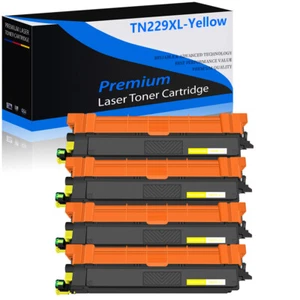 4 Packungen TN229XL TN229 Gelb Tonerkartusche kompatibel für Brother HL-L3295CDW - Bild 1 von 24