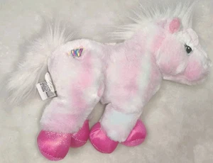 Ganz Webkinz Pink Pony Plush Glitter Hooves 8” Stuffed Animal -No Code- - Picture 1 of 3