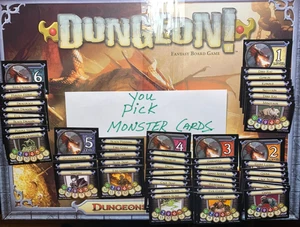 DUNGEONS & DRAGONS Dungeon SIE WÄHLEN Monsterkarten SPIEL ERSATZ - Bild 1 von 43