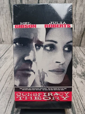 Conspiracy Theory (VHS, 1997) Mel Gibson, Julia Roberts - Brand New / Sealed  Foto 1 de 2