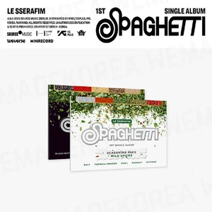 LE SSERAFIM 1er Álbum Único SPAGHETTI Weverse Álbum ver. Productos oficiales K-POP - Imagen 1 de 2