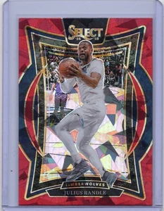 2024-25 Panini Select - Concourse Level Julius Randle #45 Red Cracked Ice Prizm - Picture 1 of 2