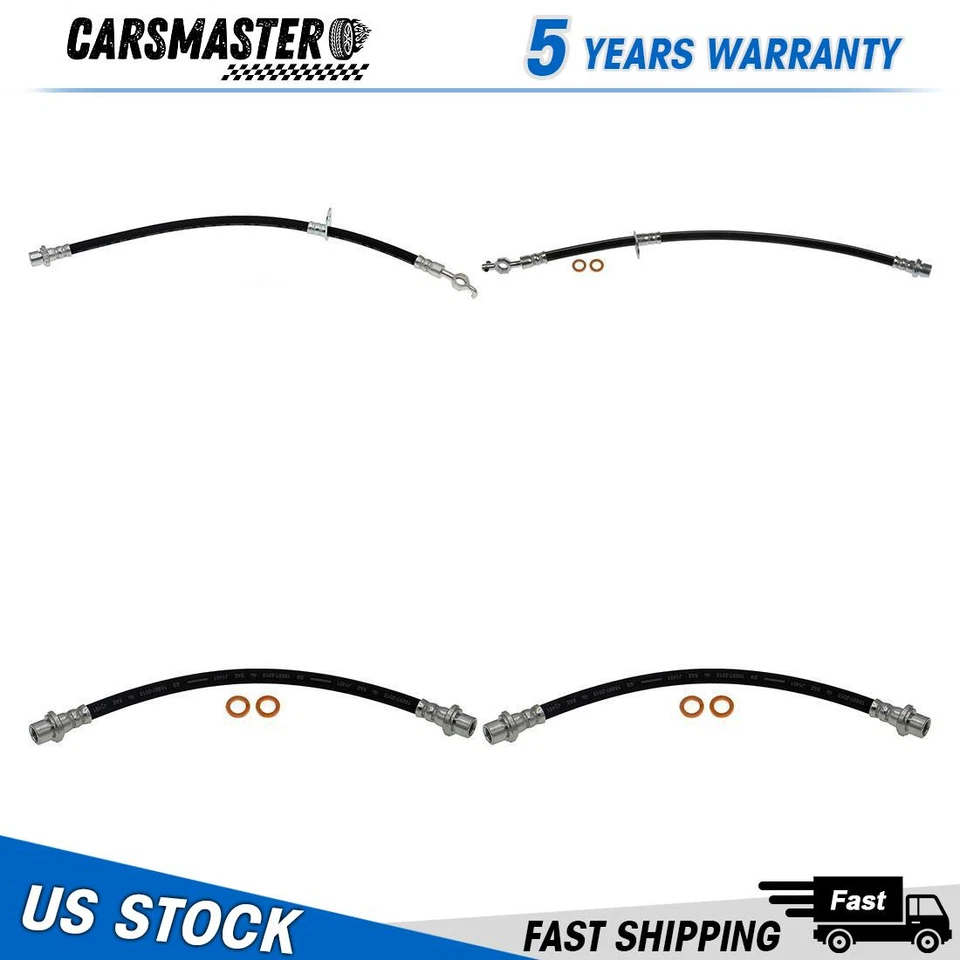 Manguera hidráulica de freno trasero delantero Dorman 4x para Toyota Corolla 1993-2002 Foto 1 de 1