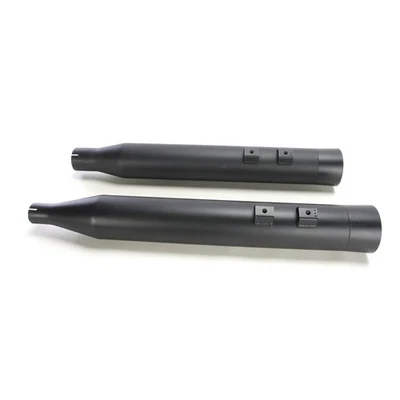 Bassani Black w/Black Cap 4in. DNT Straight Can Muffler-1F72DNT5B Foto 1 de 4