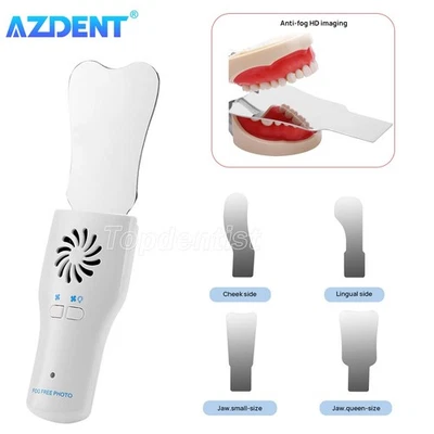 Dental OrthoOcclusal Mirror Fog Free LED Intra Oral Photography Mirror Anti-Fog - Image 1 of 4