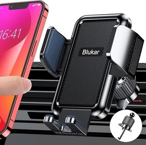 Blukar K9773 Car Phone Holder, Air Vent Phone Mount Cradle 360° Rotation - Picture 1 of 6