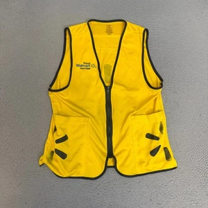 Walmart Mitarbeiter Uniform Weste Größe M gelb * FLECKEN - Bild 1 von 10