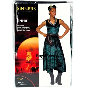 05010152 Spirit Halloween Adult Annie Dress Costume - Sinners Sizes Vary - Picture 1 of 6