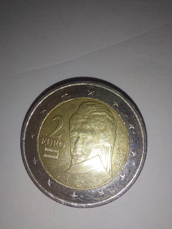 Pièces Rare 2 Euros Autriche 2017 - Photo 1/1