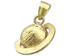 Dije planeta celeste oro 14K - Imagen 1 de 6