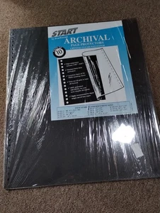 Start Paris Archival Page Protectors 14x17" Pack of 10 NOS Art PORTFOLIO 17x14 - Picture 1 of 5