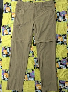 Patagonia Convertible Outdoor Nylon Wanderhose Large khaki hellbraun Shorts leicht 34 - Bild 1 von 20