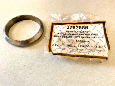 DORMAN EXHAUST PIPE FLANGE DONUT GASKET CROSS #'s     376755, 69587, 13028-1G - Image 1 of 2