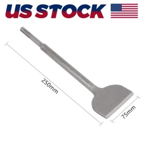 3'' 75mm X 10'' SDS PLUS Rotary Hammer Drill Bit Chisel Groove For Concrete Tile - Picture 1 of 12
