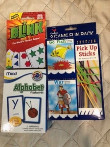 Mead Alphabet Flash Cards ~ Blink Card Game ~ 3 Game Fun Pack ~ New - Bild 1 von 2