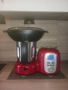 Gourmetmaxx HB-FPC-01 Thermo Multikocher Küchenmaschine Rot - Bild 1 von 8