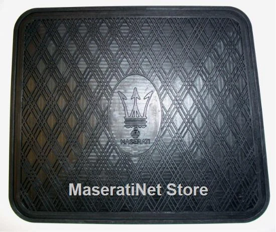 ALFOMBRA DE PISO MASERATI 3500GT 3500 GT GTI ALFOMBRA DE GOMA ALMOHADILLA DE TALÓN - PEQUEÑA Foto 1 de 1