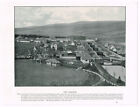 Fort Augustus Szkocja antyczny obraz wydruk 1900 SIS # 399