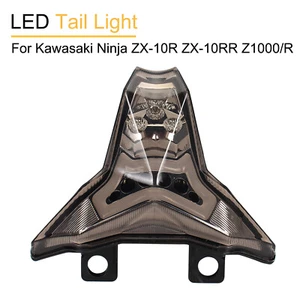 LED Turn Signal Tail Light For Kawasaki Ninja ZX-10R 2016-2022 ZX-10RR 2017-2022 - Picture 1 of 12