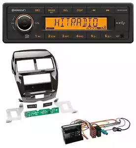 Continental 1DIN USB AUX MP3 Autoradio für Citroen C4 Aircross Mitsubishi ASX Pe - Bild 1 von 5