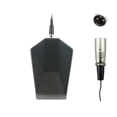 MiCWL mx300 Cardioid Condenser Boundary Microphone XLR Table Mic 6m Wire - Image 1 of 4
