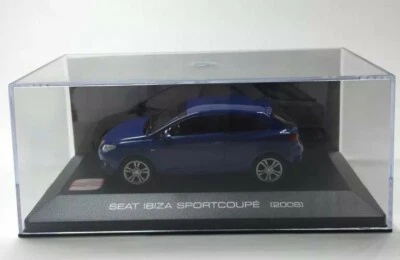 Seat Ibiza Sport Coupé (2008) 8423 GFC (Blue) Altaya Ixo 1:43 Scale Car Vehicle - Image 1 of 4