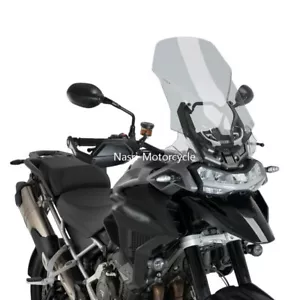 For Tiger 1200 Rally Pro 2022 2023 Sport Windshield Windscreen Visor Deflector - Foto 1 di 7