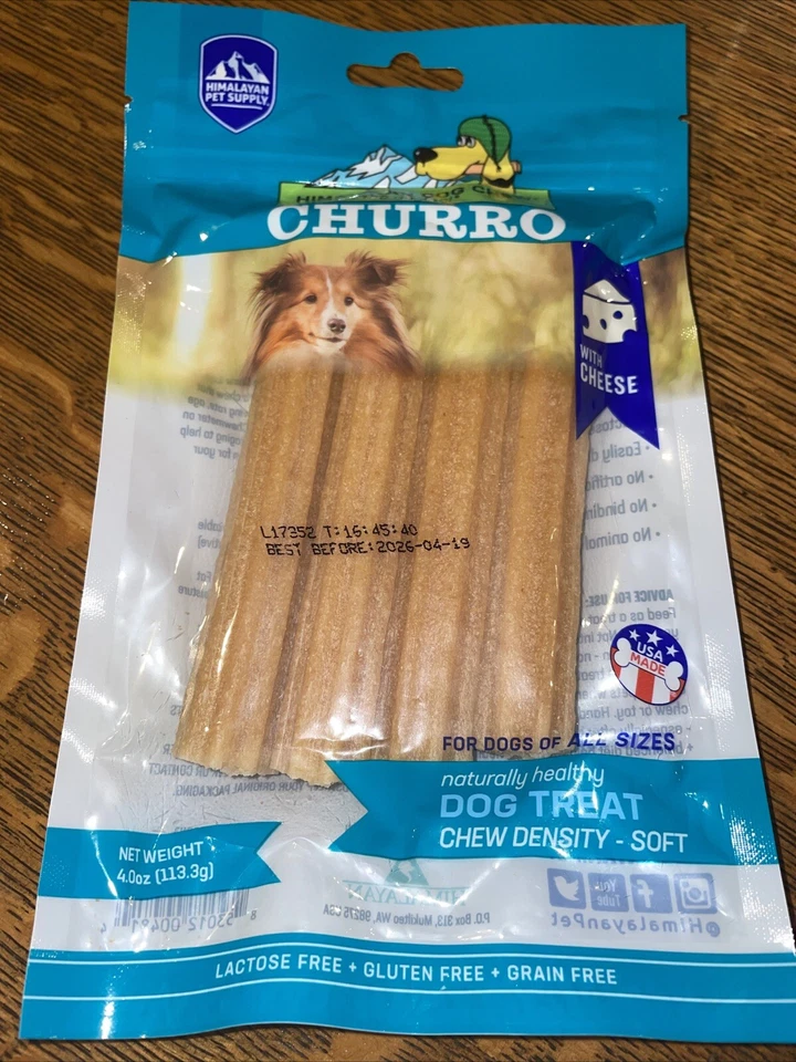 yaky CHURRO Himalaya Cheese Treats | Lactose Free | Gluten Free 4/19/26 - Image 1 of 1