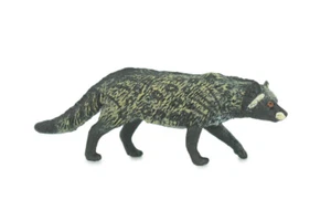 African Civet Toy, Realistic Hand Painted Rubber Model 3 Inches CH831 BB194 - Picture 1 of 8