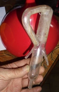 Ancien Ustensile de Laboratoire Chimie en Verre tube de Thiel Une légère casse - Imagen 1 de 4
