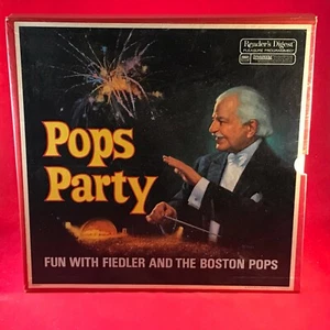 ARTHUR FIEDLER BOSTON POPS Party Fun With 1978 USA 6 X Vinyl LP Box Set record - Picture 1 of 5